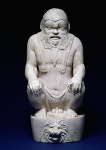 The Egyptian God Bes, from a fountain, Roman, c.130 AD by Hippolyte Lalaise Devéria