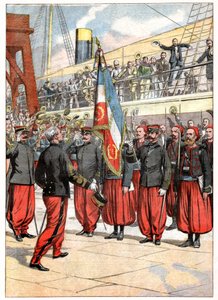 The Third Zouaves Regiment in Marseille