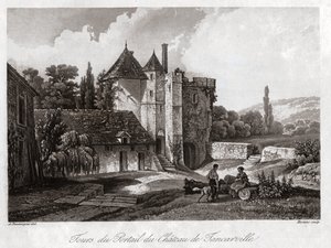 The Castle of Tancarville by . .