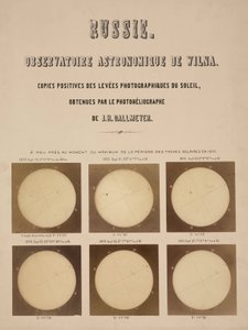 The Sun, Photographed with a Dallmeyer Heliograph, Vilnius, Lithuania