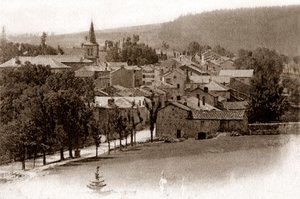 The Village of Saint-Bonnet-le-Froid, at the Beginning of the Twentieth Century by . .