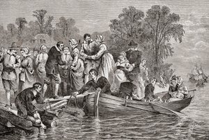 Tobacco Wives or Tobacco Brides Arrive in Jamestown, Virginia, USA by . .