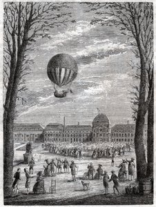 Balloon Flight by Frederick (attr. to) Barnard