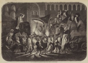 State Procession of the King of Delhi by after A. Soltykoff