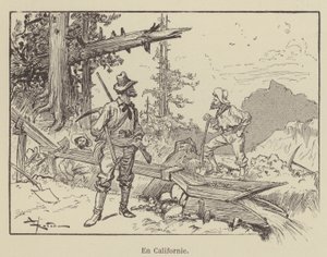 In California by after Albert Robida