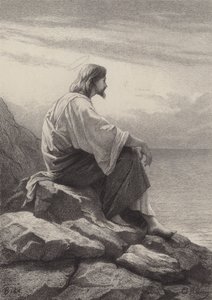Jesus Seated by the Sea Side