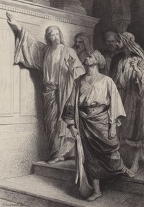 The Calling of St. Matthew by after Albert Robida