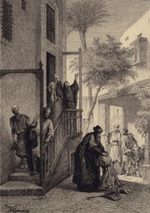 The Prodigal Son by after Albert Robida