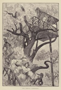 A Party at Robinson by after Albert Robida