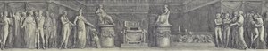 France invites Napoleon to sit on the imperial throne by after Andrea Appiani the Elder