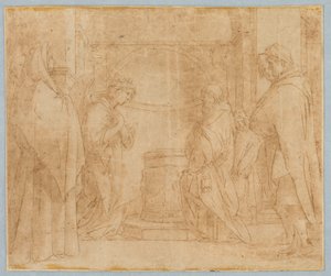 Copy after Annunciation of the Angel to Zechariah