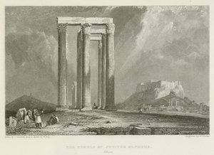 The Temple of Jupiter Olympus, Athens