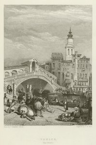 Venice, The Rialto by after C. Stanfield