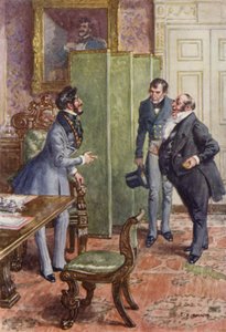 Illustration for Martin Chuzzlewit by after Charles Edmund Brock