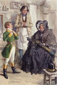 Illustration for Martin Chuzzlewit by after Charles Edmund Brock