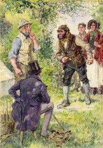 Illustration for The Way Beyond by Jeffery Farnol