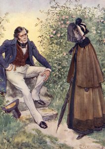 Jane Eyre Meets Mr Rochester by the Stile