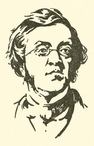 William Makepeace Thackeray by after Charles Edmund Brock