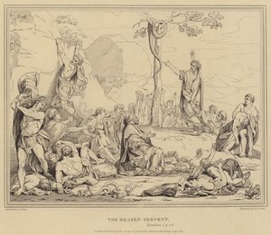 The Brazen Serpent, Numbers by after Charles Le Brun