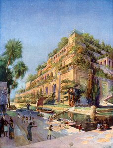 Beautiful Reconstruction of the Hanging Gardens of Babylon