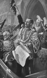 The Proclamation of King Edward at Temple Bar, January 24, 1901