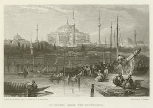 St Sophia from the Bosphorus