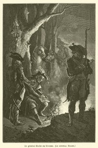 General Hoche at the Bivouac, General Hoche by after Emile Antoine Bayard