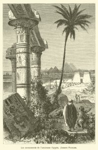The Monuments of Ancient Egypt, Joseph Fourier by after Emile Antoine Bayard