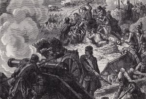The Battle of Bunker Hill by after Felix Octavius Carr Darley