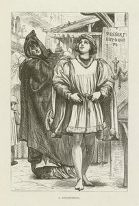 Illustration for Romola by George Eliot by after Frederic Leighton