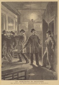 Anarchists in England by after Frederic Theodore Lix