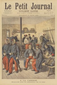 French Soldiers in Their Barracks