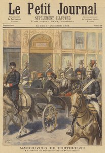 President Casimir-Perier Returning from Watching the French Army