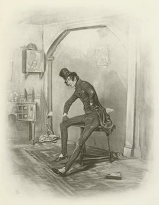 Alfred Jingle by after Frederick Barnard
