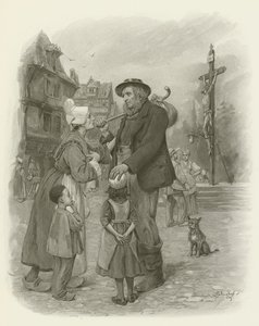 Mr. Peggotty by after Frederick Barnard