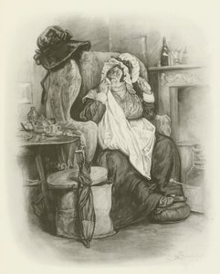 Mrs. Gamp by after Frederick Barnard