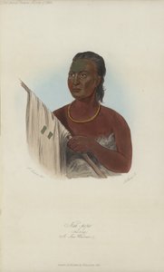 Nah-pope, The Soup, A Sac Warrior by after George Catlin