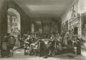 Conference at the Isle of Wight by after George Cattermole