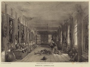 Naworth, Cumberland by after George Cattermole
