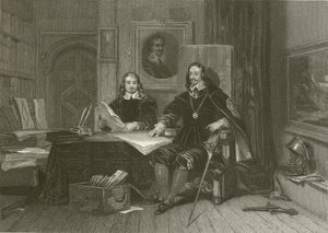 The King and Hyde at Oxford by after George Cattermole