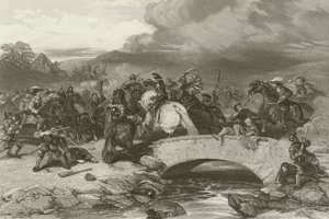 The Retreat of Montrose by after George Cattermole
