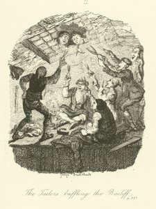 Illustration for Peregrine Pickle by after George Cruikshank