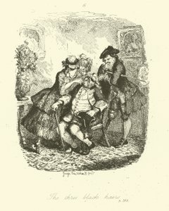 Illustration for Peregrine Pickle by after George Cruikshank