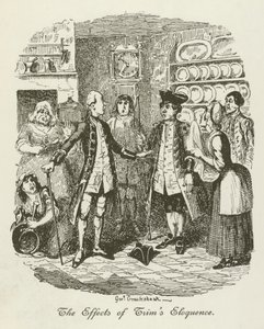 Illustration for Tristram Shandy by after George Cruikshank