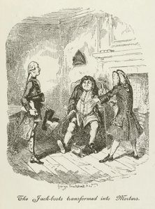 Illustration for Tristram Shandy by after George Cruikshank