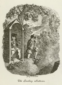 Illustration for Tristram Shandy by after George Cruikshank