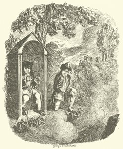 Illustration for Tristram Shandy by after George Cruikshank