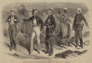Engineer Officers in the Batteries before Delhi by after George Francklin Atkinson