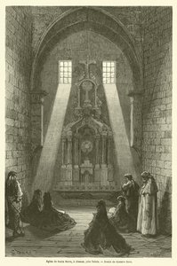 Church of Santa Maria, Illescas, near Toledo by Gustave after Dore