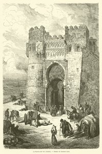 The Gate of the Sun, Toledo by Gustave after Dore